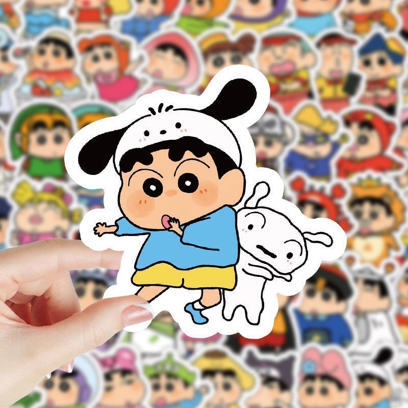 Cardstock Paper Pack - Crayon Shin-chan, 100 Pegatinas Kawaii de