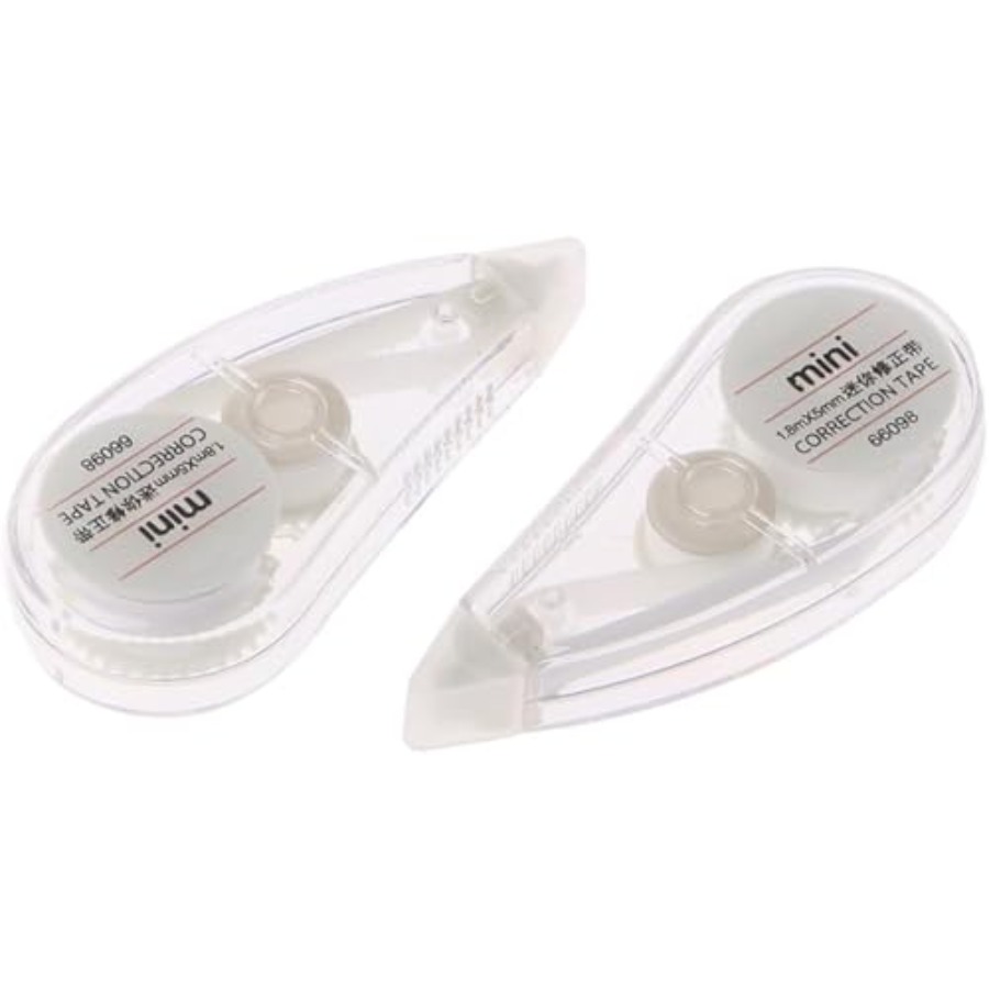 Correction Tape Roller - 2 Cintas Correctoras Blancas Lindas en