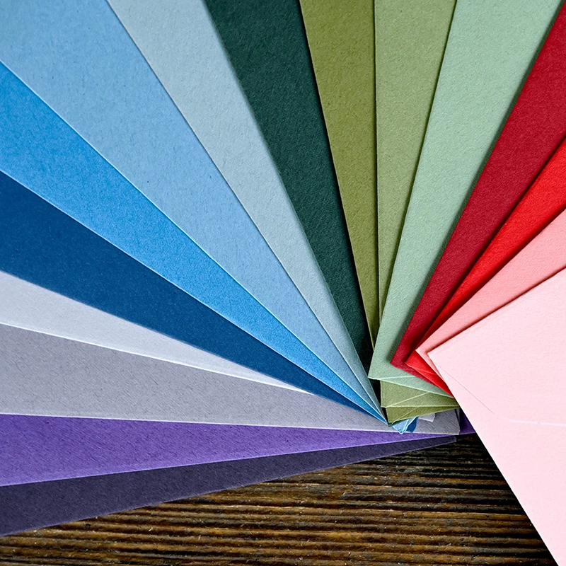 Stationery Supplies Business - 50 sobres verdes Western para papelería