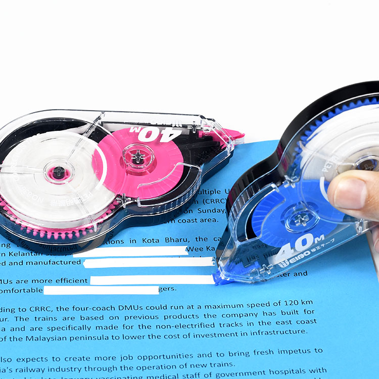 Correction Tape Roller - Prueba buena longitud 40M blanco venta