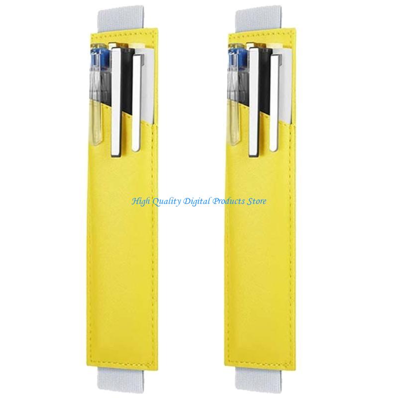 Journal Leather Hardcover - U2JE-portalápices cuero PU con banda elástica