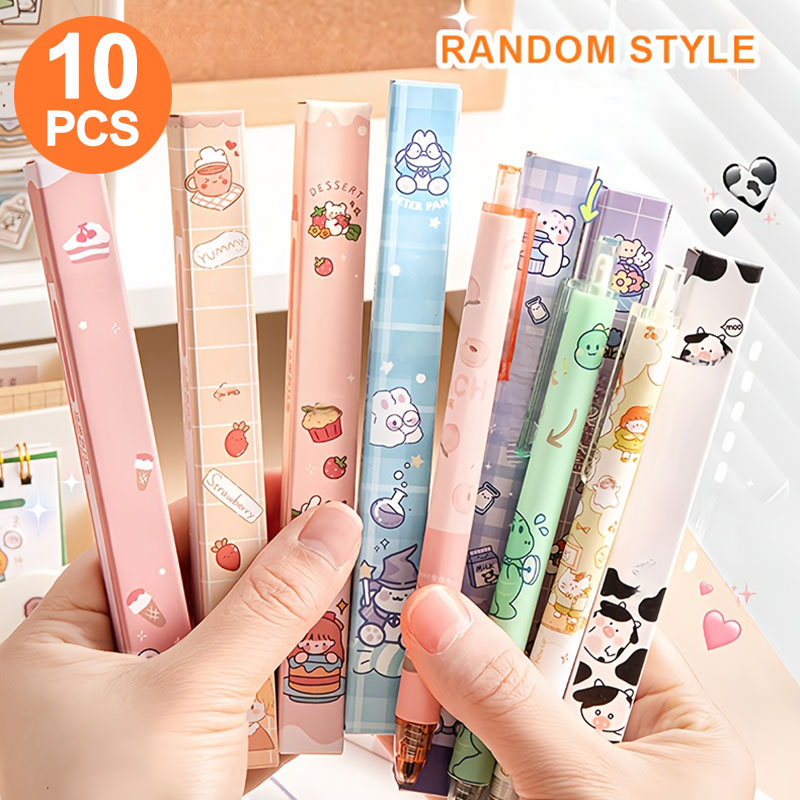 Stationery Supplies Business - 10 bolígrafos de gel individuales en