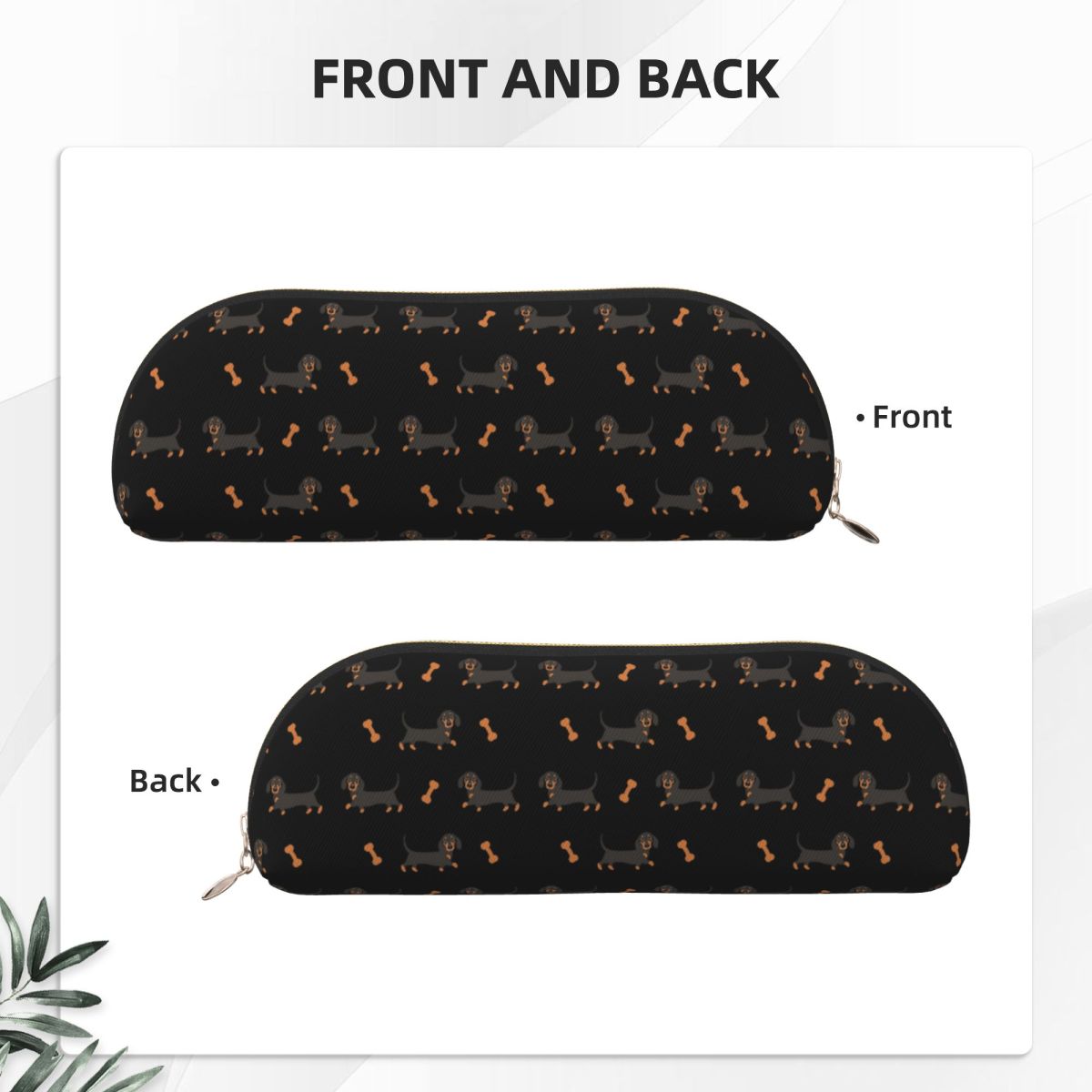 Estuche para lápices de perro  - Tan Stationery & Office Supply reseña y precio
