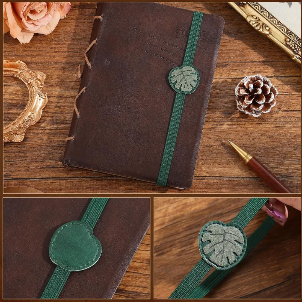Marcapáginas de Cuero con Band - Journal Leather Hardcover reseña y precio
