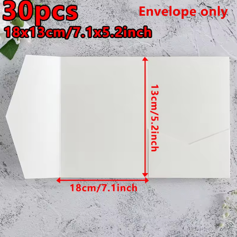 30 Uds. Sobres verdes de 18x13 - Stationery Supplies Business reseña y precio