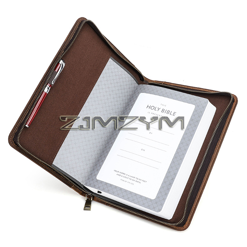 Funda de cuero retro para cuad - Stationery Supplies Business reseña y precio