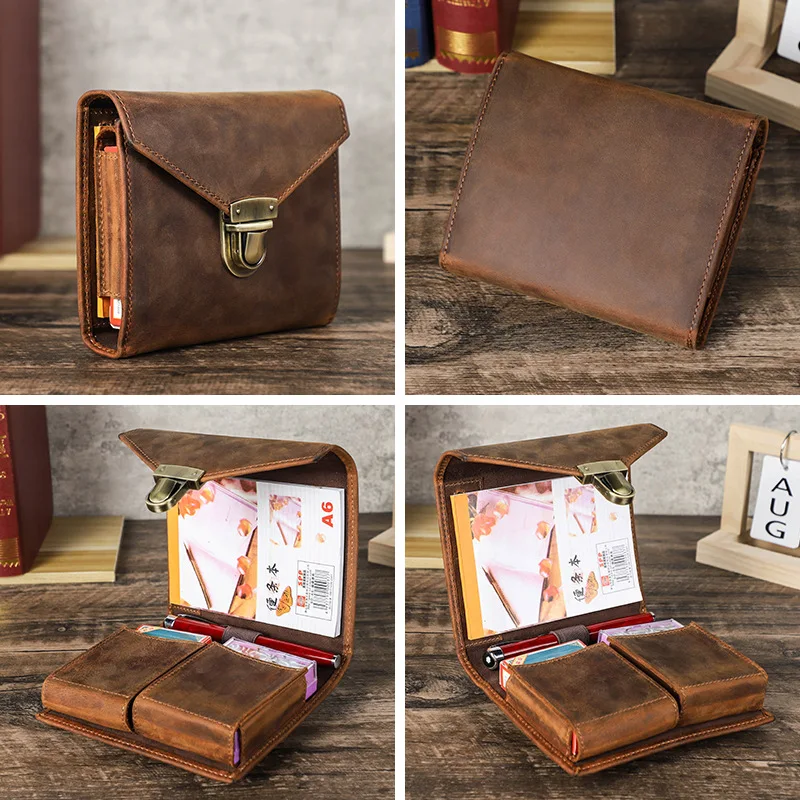 Funda de cuero Retro de lujo p - Stationery Supplies Business reseña y precio