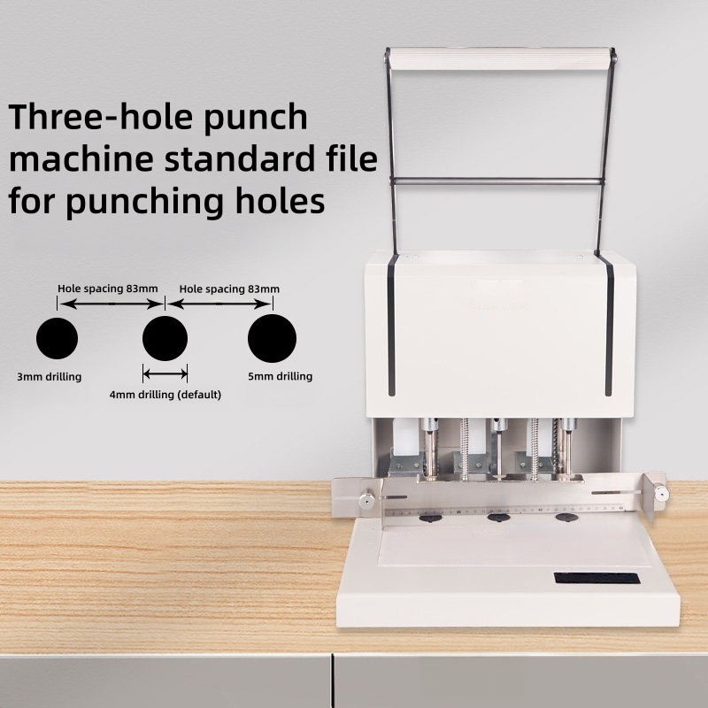 Perforadora Eléctrica de 3 Ori - Paper Punch 3 Hole reseña y precio