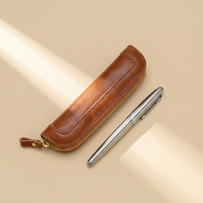 Estuche para bolígrafos de cue - Tan Stationery & Office Supply reseña y precio