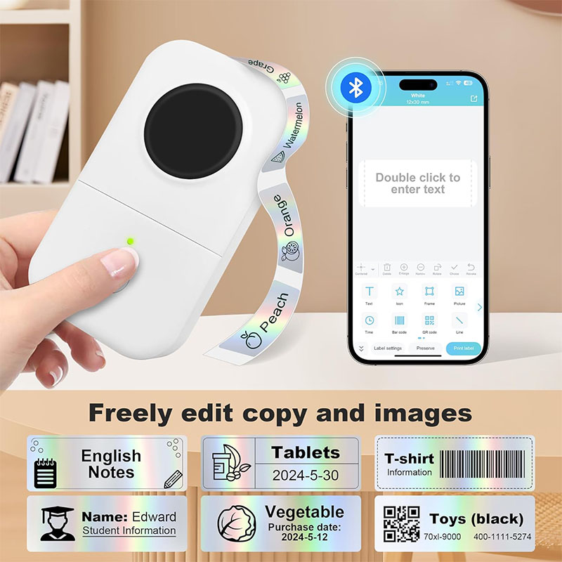 Impresora de etiquetas P15, ci - Label Printer Tape reseña y precio