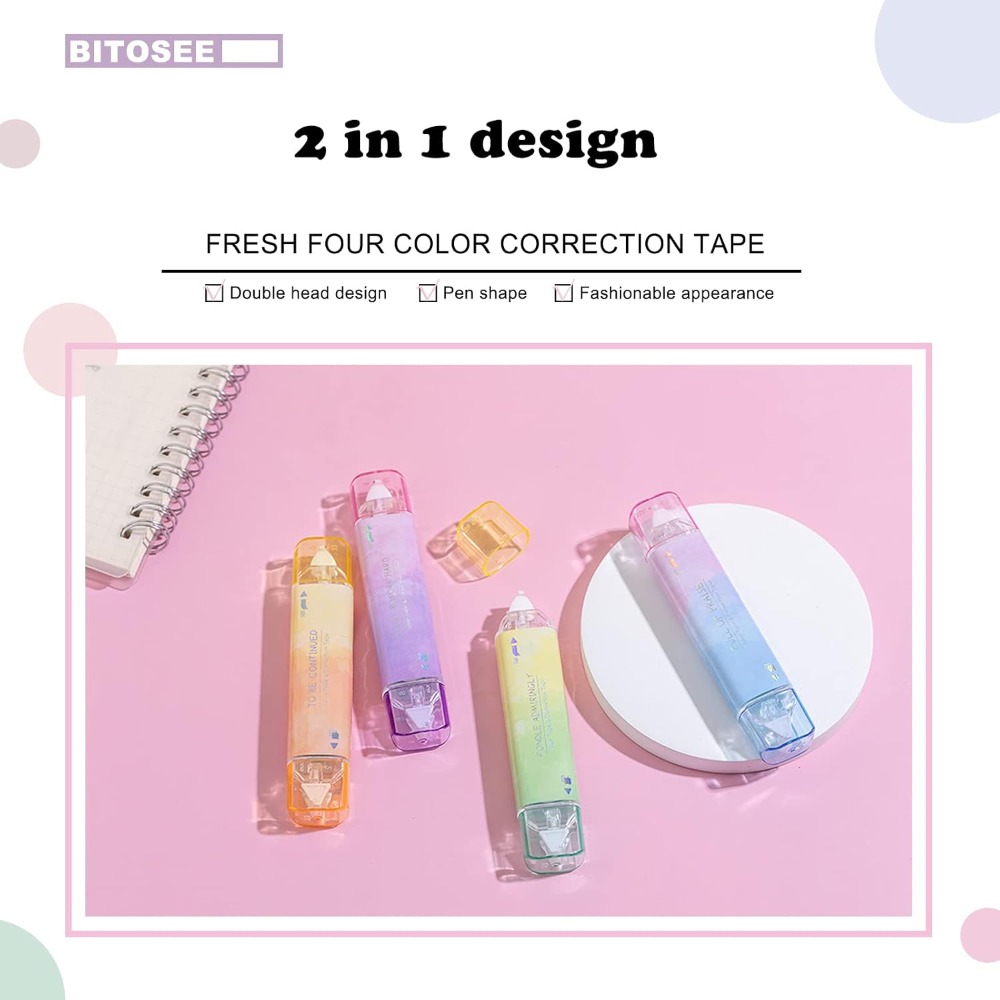 Cinta Correctora 2 en 1 y Rodi - Correction Tape Roller reseña y precio