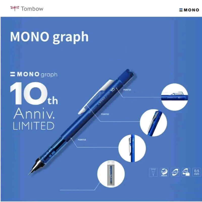 JapanTombow 10th Anniversary E - Staedtler Pencil Lumocolor reseña y precio