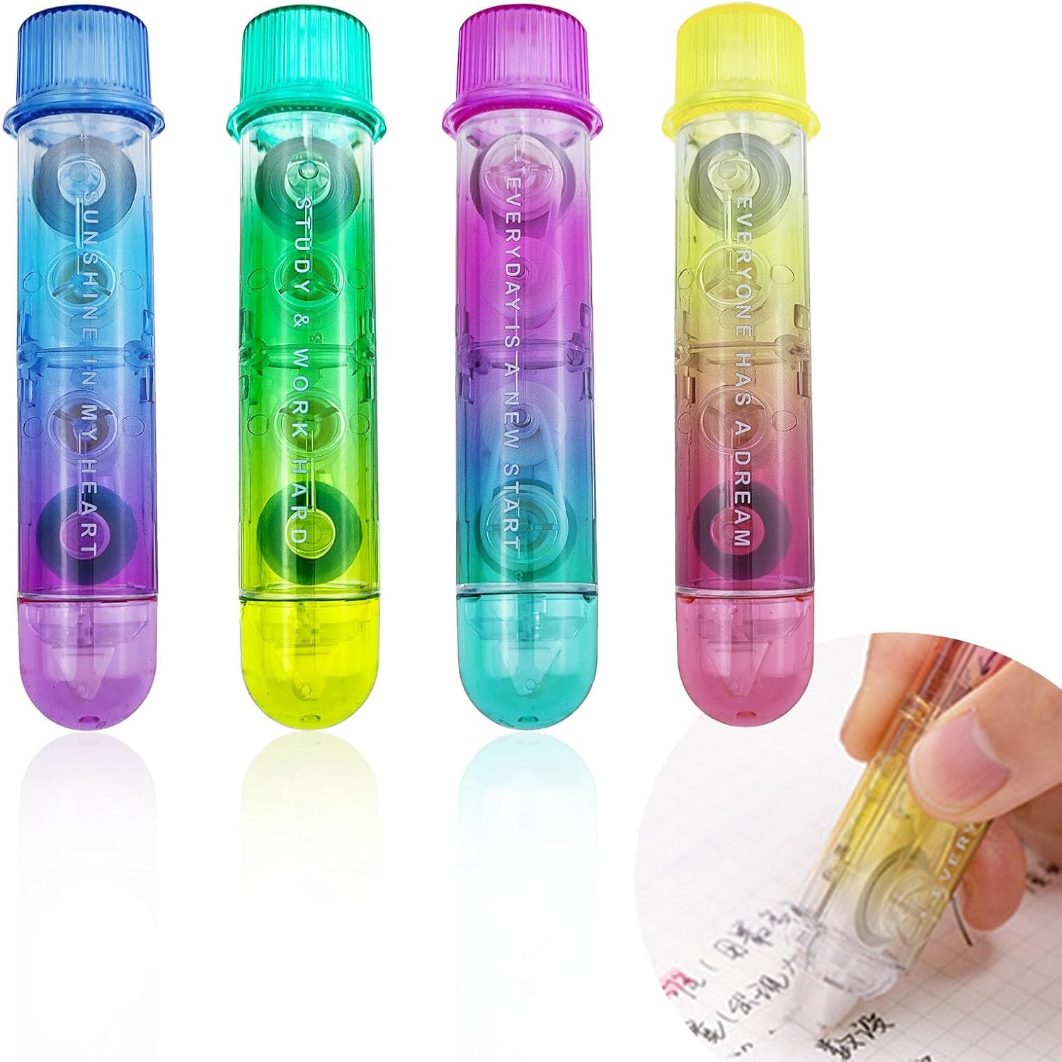 Paquete de 4 cintas correctora - Correction Tape Roller reseña y precio