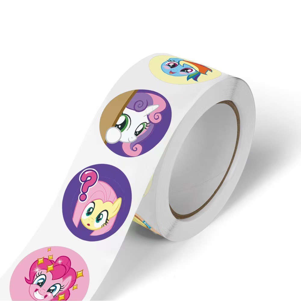 500 pegatinas redondas de My L - Label Printer Tape reseña y precio
