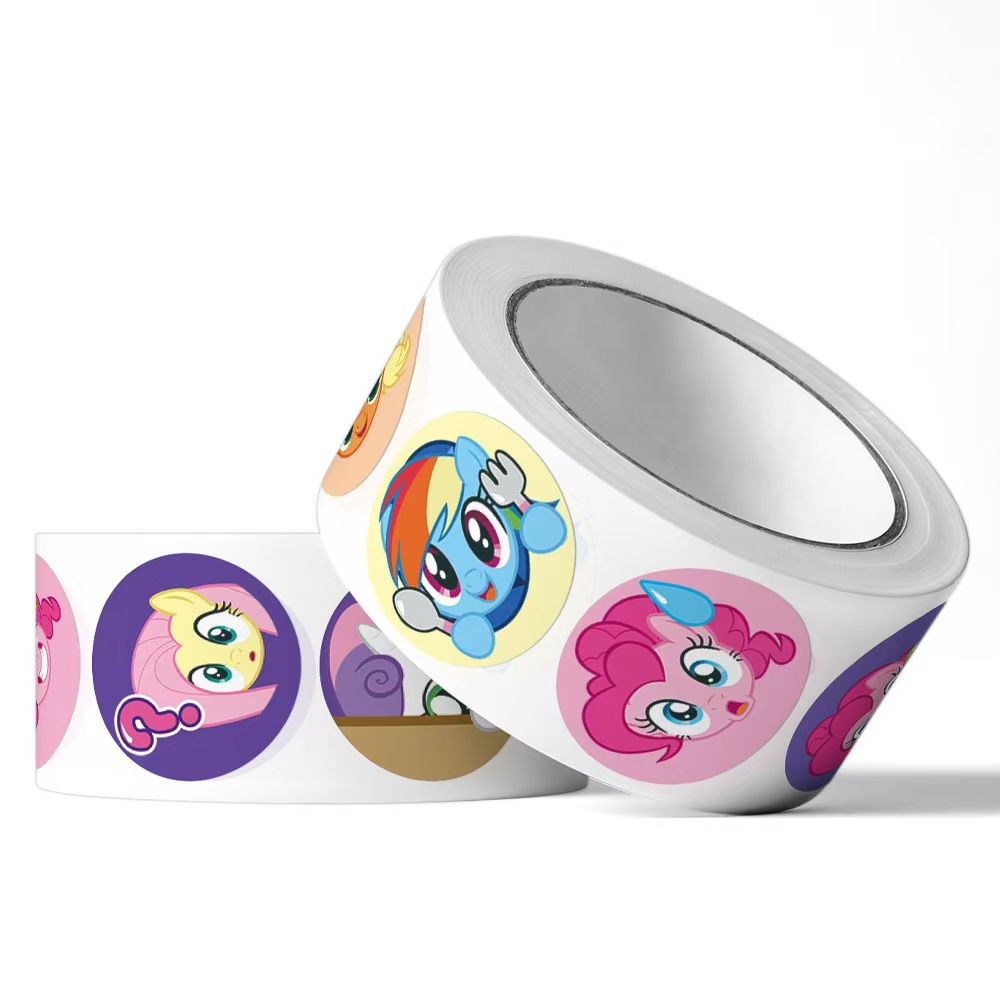500 pegatinas redondas de My L - Label Printer Tape reseña y precio