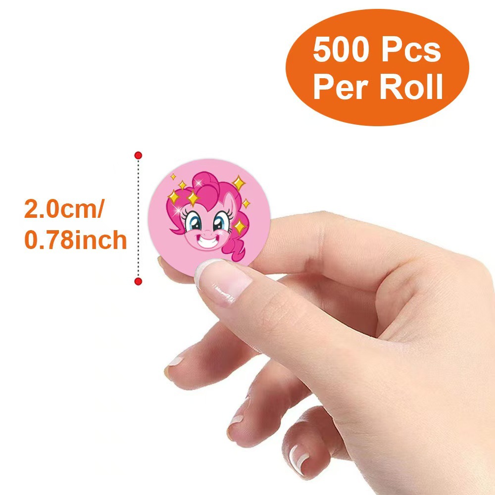 500 pegatinas redondas de My L - Label Printer Tape reseña y precio