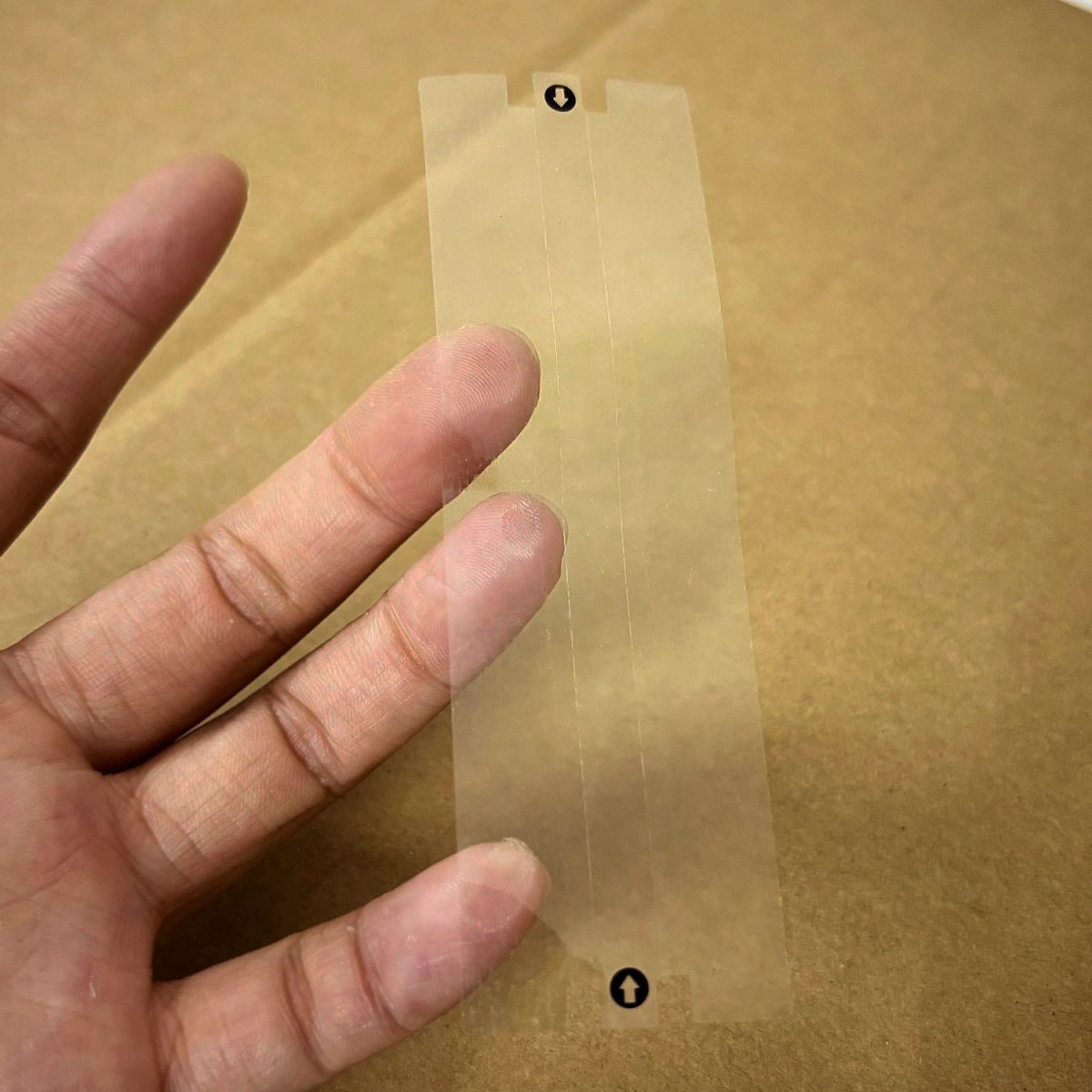 Cinta adhesiva transparente VO - Label Printer Tape reseña y precio