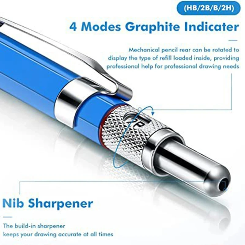 Juego de lápices mecánicos de  - Mechanical Pencil Lead reseña y precio