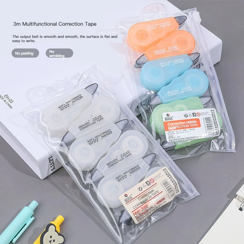 6 unids/pack cintas correctora - Correction Tape Roller reseña y precio