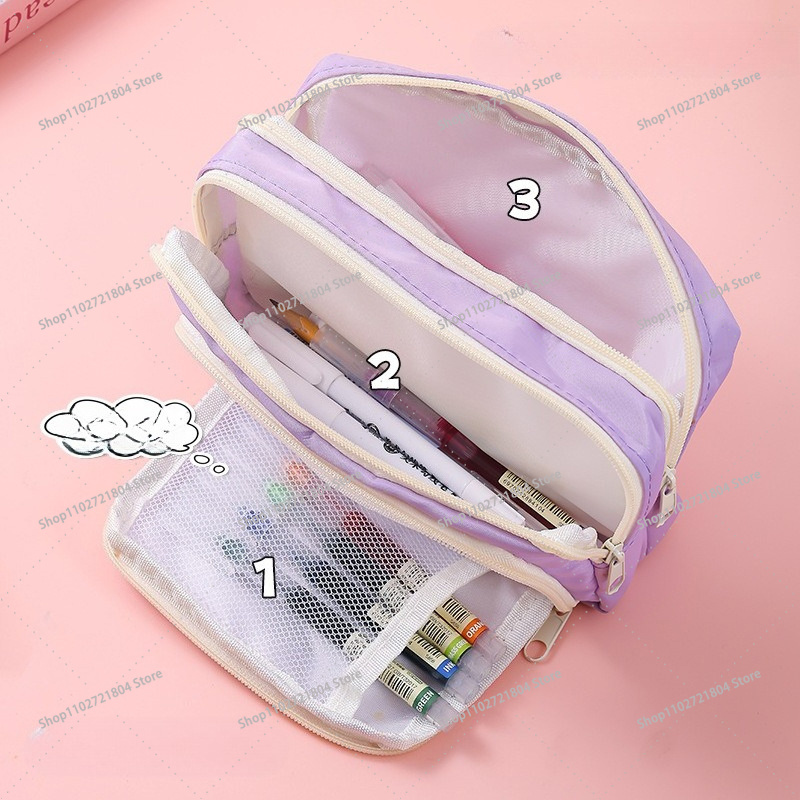 Estuche de Lona de Gran Capaci - Stationery Warehouse reseña y precio