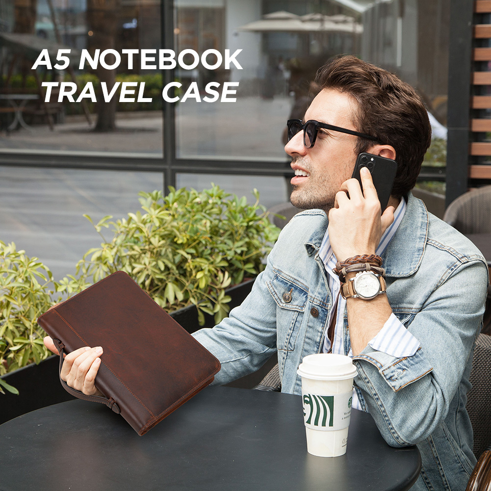 Bolso de mano Retro de cuero g - Journal Leather Hardcover reseña y precio