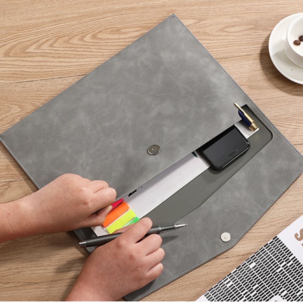 Bolsa para archivos de cuero P - Office Stationery And Supply reseña y precio