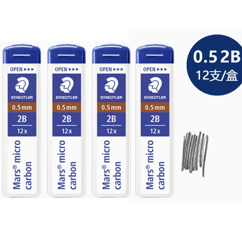 Paquete de 4 - STAEDTLER Mars  - Mechanical Pencil Lead reseña y precio